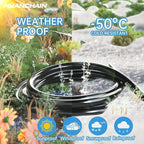 HUANCHAIN 16/3 100 Ft Outdoor Extension Cord Waterproof, 16 Gauge Flexible - Image 6