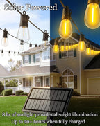 65ft-Solar-Powered-Lights-Outdoor-Waterproof-String - Image 3
