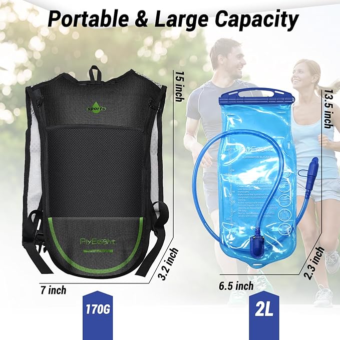 2Pack Hydration Backpack for Hiking - Image 2