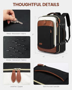 LOVEVOOK Rolling Backpack for Women, 50L Travel Backpack - Image 8