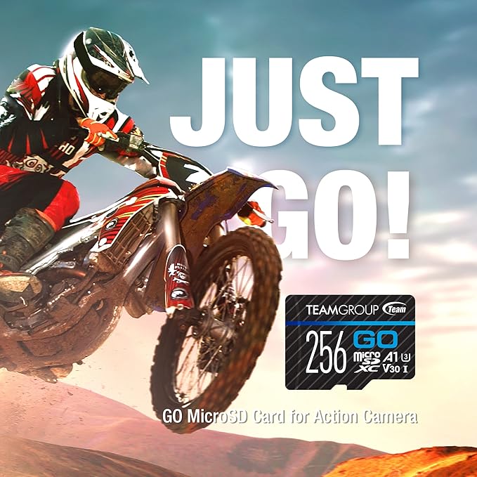 TEAMGROUP GO Card 256GB MicroSDXC UHS-I U3 V30 4K - Image 3