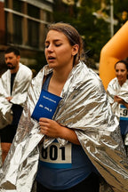 Emergency Blankets Pack of 10 – Mylar Thermal Space Blanket - Image 5