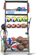 Mythinglogic Sports Equipment Garage Organizer, Garage Ball Storage by Mythinglogic
