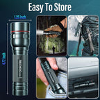 Rechargeable Flashlights High Lumens, G1000 Super Bright Flash Light 2 Pack - Image 6