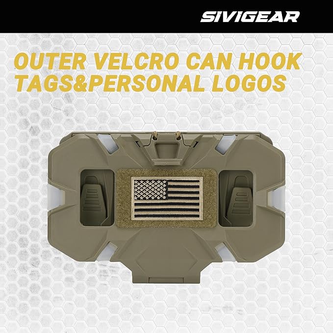 Tactical Molle Phone Holder for Plate Carrier Vest, Quick Release & Adjustable - Image 8