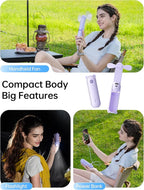 JISULIFE Handheld Fan 8 Plus: All-in-One Mini Fan - Image 2