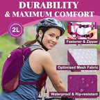 Hydration Backpack with 2L Water Bladder Bag, Lightweight and Breathable - Image 6