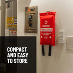 Fire Suppression Blanket with Hooks - Image 8