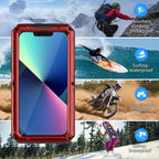 Mitywah Waterproof Case for iPhone 13, Heavy Duty Military Grade Drop - Image 7