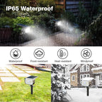 nipify 6 Pack Solar Lights Outdoor Waterproof, Motion Sensor Spot Lights 3 - Image 5