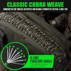 Tactical Paracord Handle，9-core Weaving Paracord Strap - Image 4
