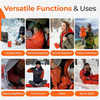 Sierra Madre Emergency Sleeping Bag – Ultralight, Waterproof Mylar Thermal Bivy - Image 6