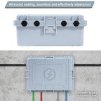 Large Outdoor Electrical Box Waterproof, IP54 Extension Cord Cover Weatherproof - Image 5