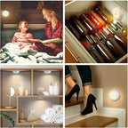 Reoshine Motion Sensor Light Indoor AA Battery Operated, Under Cabinet Lighting - Image 6