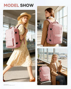 WONHOX Large Travel Backpack Carry on Flight Approved Laptop Work Business - Image 8