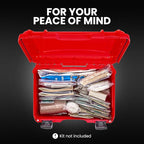 NANUK 909 Waterproof First Aid Box Empty – Durable, Medical First Aid Organizer - Image 3