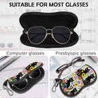 Glasses Case Sunglasses Eyeglass Soft Case Zipper Light Neoprene Pouch - Image 3