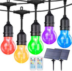 96FT Solar Outdoor String Lights by IPStank
