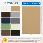 Canvas Repair Patch 5.5 x 8 Inches 6Pcs Self-Adhesive Waterproof Canvas Patch - Image 3