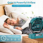 AVV 20000mAh High Speed Portable Camping Rechargeable Fan - Image 5
