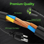 Power Extension Cord 4FT/48Inch, 3 Prong Grounded Electric Extension Cable - Image 4