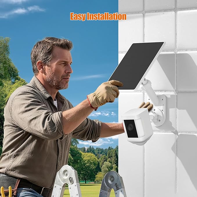 Solar Panel and 2-in-1 Wall Mount - Image 6