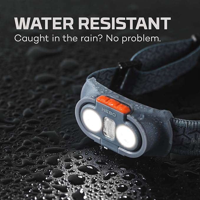 NEBO Einstein Powerful 500 Lumen Headlamp, Compact Low-Profile Headlamp - Image 4