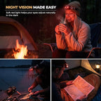 Foxelli USB-C Rechargeable LED Headlamp – Super Bright, Lightweight Head Lamp - Image 7
