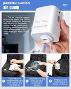 Vacuum Backpack Travel with Pump, Vacuum Sealed Backpack, Travel Backpack with - Image 3