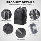 HOLYLUCK 20L Lightweight Packable Hiking Daypack Foldable Backpack - Image 4