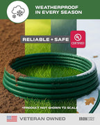 Iron Forge Cable 15ft Green Outdoor Extension Cord - Image 2
