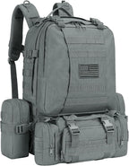 CVLIFE Tactical Backpack Military Army Rucksack 60L Large Assault Pack by CVLIFE