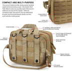LIVANS Tactical Molle Medical Pouch - Image 5