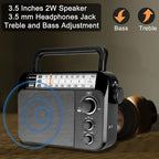 Retekess TR604W AM FM NOAA Radio, Portable Emergency Weather Radios - Image 6