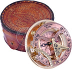 Humaira Nautical Vintage Brass Sundial Compass - Image 6