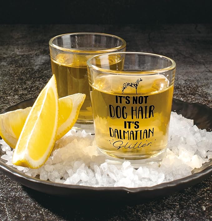 Nogrit Dalmatian Gifts, Whiskey Glasses 10 oz, Dog Lovers Gifts, Funny It's Not - Image 3