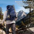 N NEVO RHINO 40L Internal Frame Hiking Backpack - Image 2