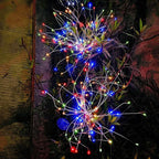JJGoo Solar Firework Lights, 2 Pack 180 LEDs 2 Lighting Modes Solar Lights - Image 8