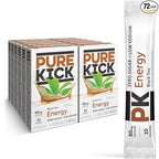 PURE KICK Energy Singles To Go Drink Mix, Includes 12 Boxes by PureKick