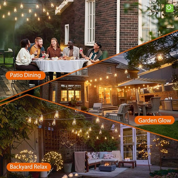 KYY 102FT Solar String Lights Outdoor - Image 8