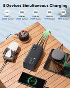Portable Charger 70000mAh Power Bank Fast Charging, External Battery Pack High - Image 2
