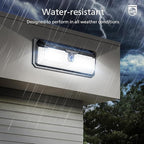 Philips Solar Lights Motion Sensor Outdoor, 258 LEDs Solar Powered Security - Image 8
