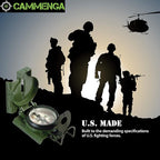 Cammenga Official US Military Tritium Lensatic Compass, Accurate Waterproof - Image 4