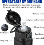 OLDLEY 12oz Kids Water Bottle, Stainless Steel Insulated Water Bottle - Image 2
