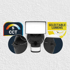HALO Next Gen Solar-Powered LED Security Floodlight, 3 Head w/Motion Sensing - Image 4