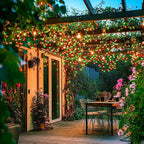JMEXSUSS 200 LED Red and Green String Lights Outdoor, 66ft Christmas String - Image 3