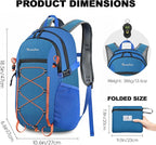 Seektop 20L Foldable Waterproof Hiking Backpack, Ultralight Small Lightweight - Image 3