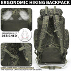 Hiking Backpack for Men 70L/100L Camping Backpack Military Rucksack Molle 3 - Image 5
