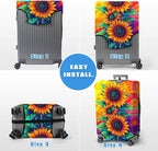 Luggage Cover Protector for 26-28 Inch Suitcases, TSA Approved Elastic Travel - Image 6