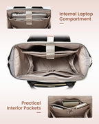 LOVEVOOK Laptop Backpack for Women, 17.3'' Waterproof Nurse Bag Teacher Work - Image 3